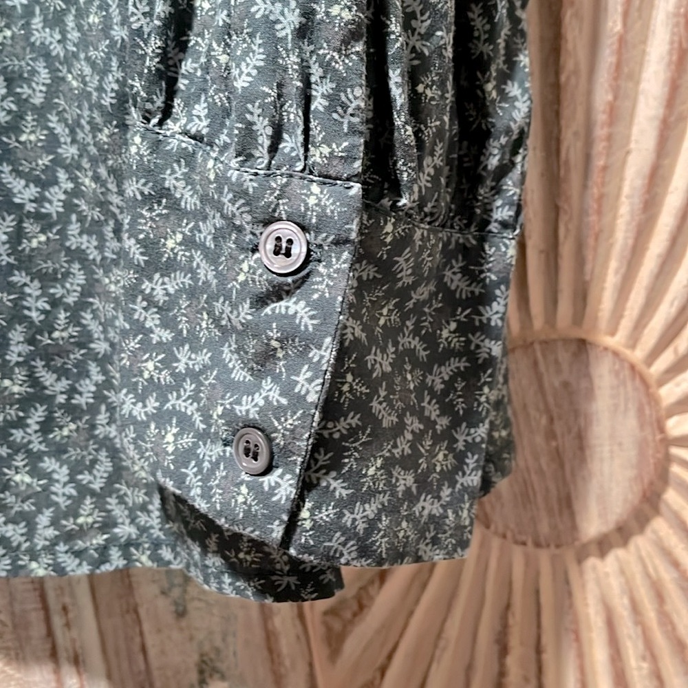 EUC Doen Plum Top /XXL, Evergreen Winter Ditsy/ - Picture 4 of 7